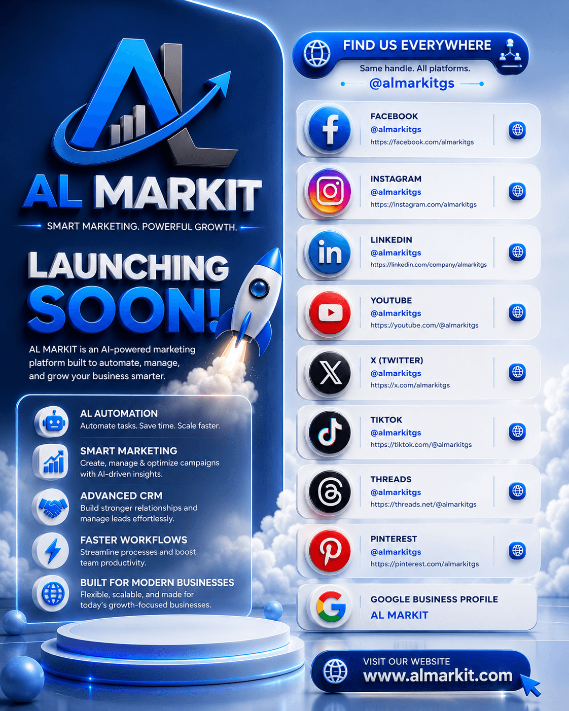 ๐ AL MARKIT Is Launching Soon